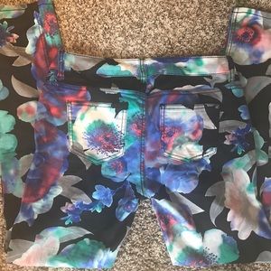 Floral Skinny Jeans